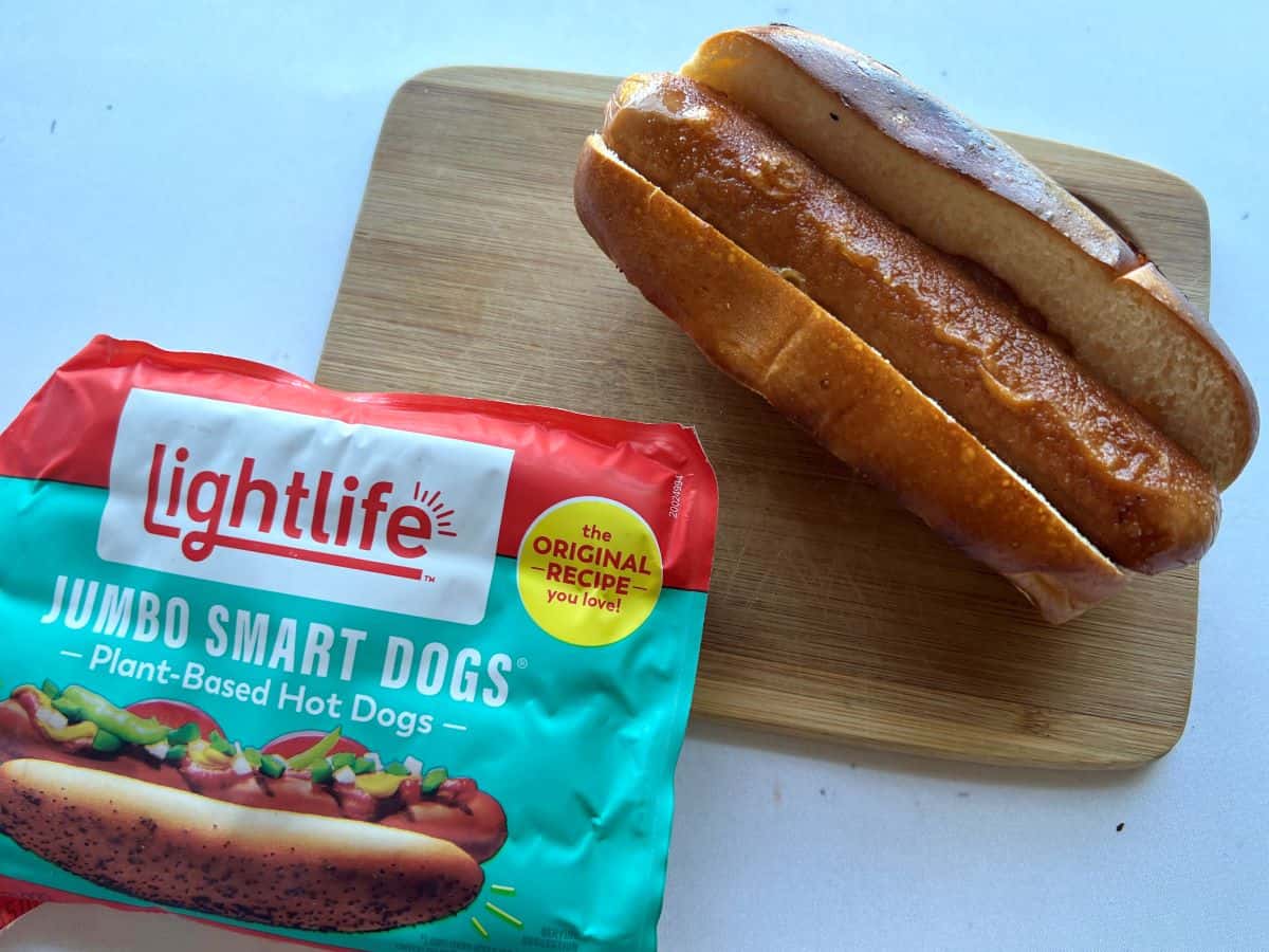 Smart dogs best sale veggie hot dogs