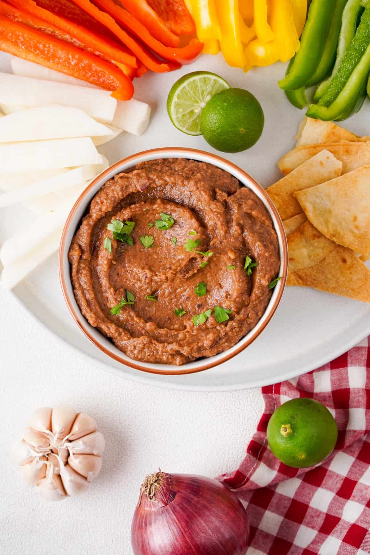 Chipotle black bean dip ready 2