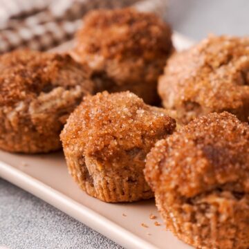 Cinnamon apple crisp muffins ready 10
