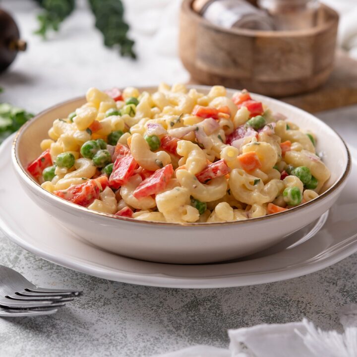 Vegan Macaroni Salad - Old Fashioned - Vegan in the Freezer