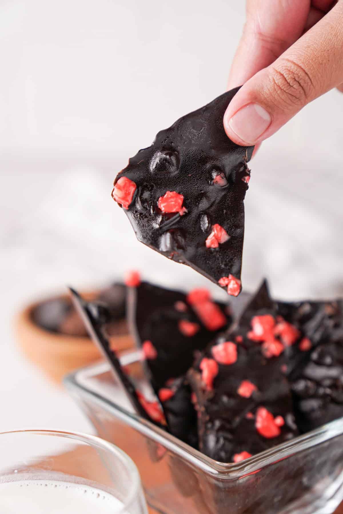 Chocolate Peppermint Bark Recipe - Vegan in the Freezer