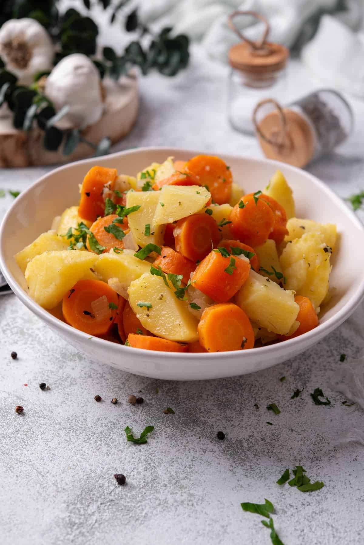 Instant pot potatoes carrots ready 4