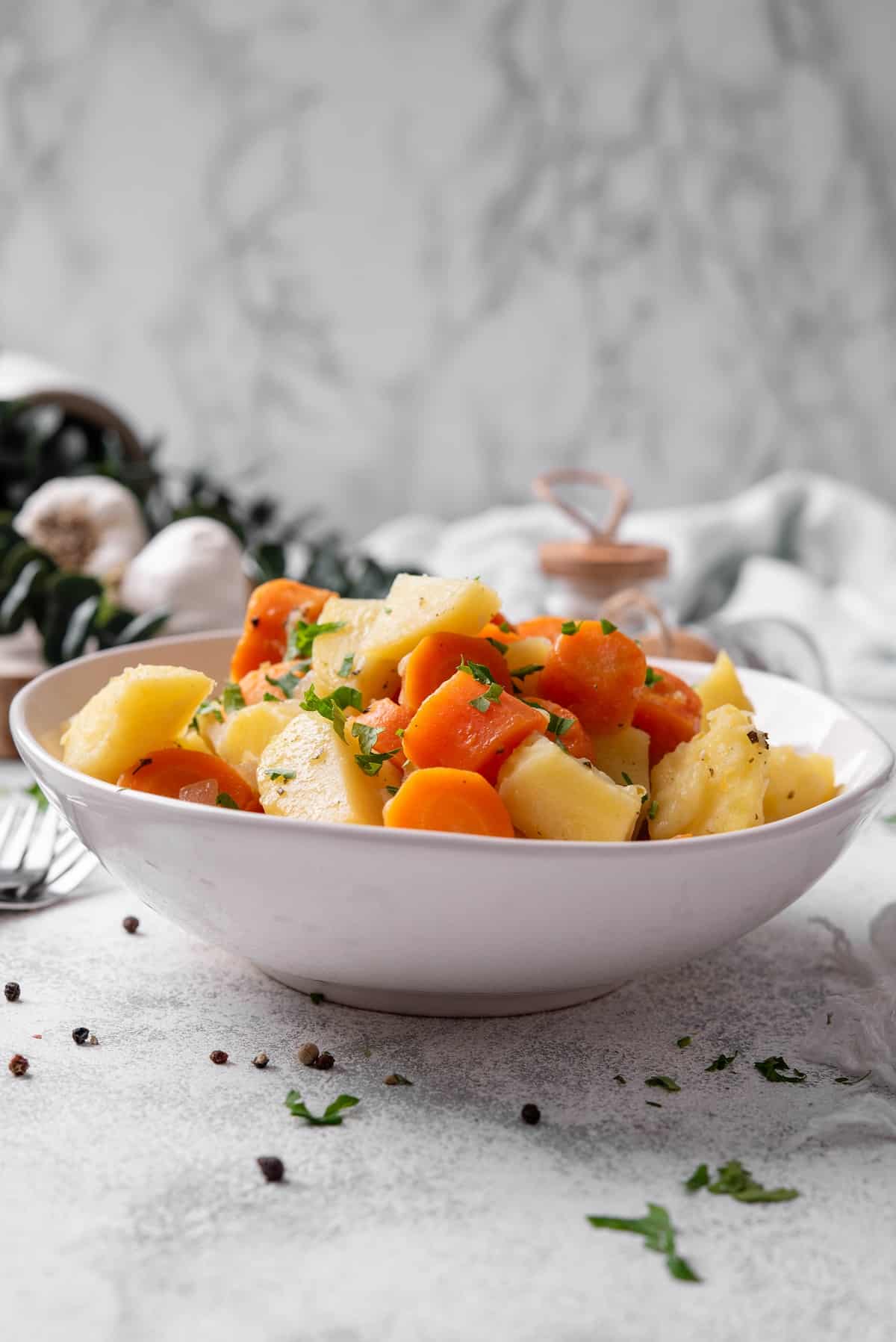 Instant pot potatoes carrots ready 6