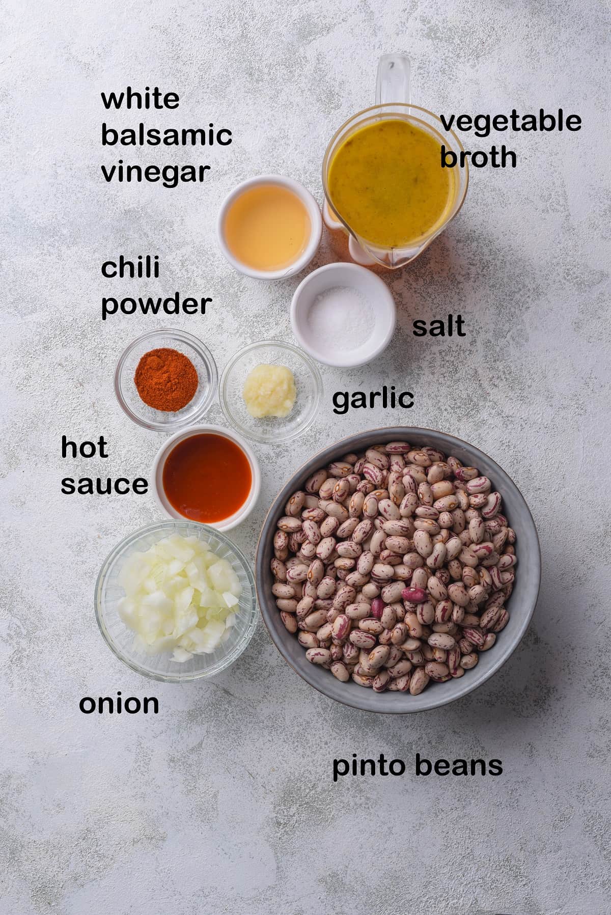 Instant pot refried beans ingredients labels