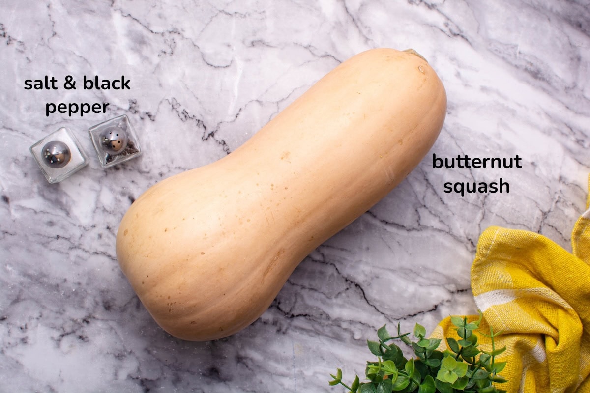 ingredients needed to make butternut squash puree